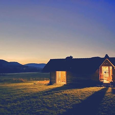 Polanka Beskid Niski Cute Cabin With Spectacular Views Hanczowa Exteriér fotografie