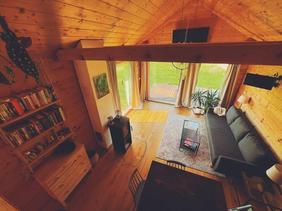 Polanka Beskid Niski Cute Cabin With Spectacular Views Hanczowa Exteriér fotografie