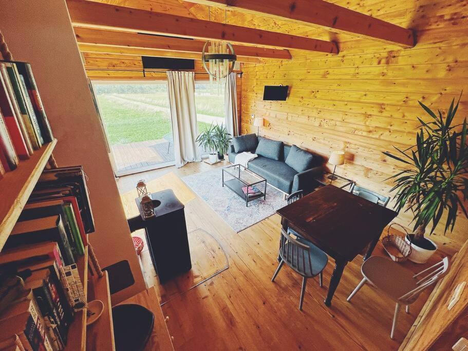 Polanka Beskid Niski Cute Cabin With Spectacular Views Hanczowa Exteriér fotografie