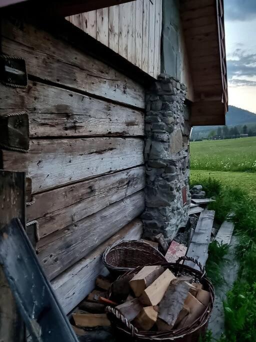Polanka Beskid Niski Cute Cabin With Spectacular Views Hanczowa Exteriér fotografie