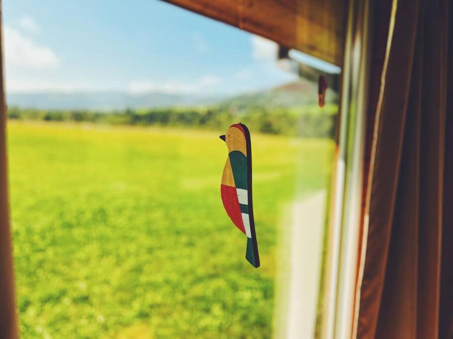 Polanka Beskid Niski Cute Cabin With Spectacular Views Hanczowa Exteriér fotografie