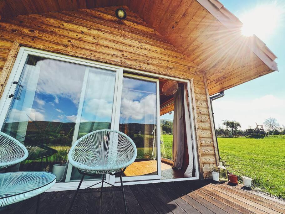 Polanka Beskid Niski Cute Cabin With Spectacular Views Hanczowa Exteriér fotografie